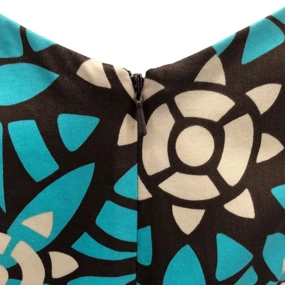 Nine West Graphic Print Sleeveless dress Sz 8 - Picture 7 of 10